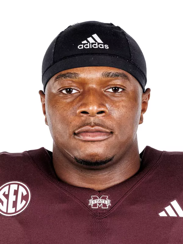 STARKVILLE, MS - July 19, 2024 - Mississippi State Defensive End De'Monte Russell (#9) during 2024-2025 Football Production Day at Davis Wade Stadium at Scott Field in Starkville, MS. Photo By Mike Mattina