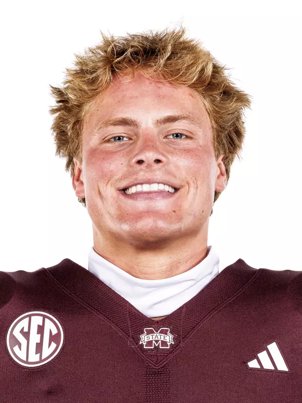 STARKVILLE, MS - July 18, 2024 - Mississippi State Quarterback Jake Weir (#15) during 2024-2025 Football Production Day at Davis Wade Stadium at Scott Field in Starkville, MS. Photo By Mike Mattina