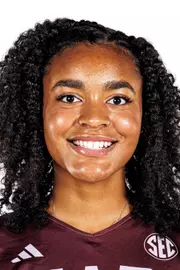 STARKVILLE, MS - July 22, 2024 - Mississippi State Middle Blocker Sanaa Williams (#22) during 2024-2025 Volleyball Production Day at the Newell-Grissom Building in Starkville, MS. Photo By Mike Mattina