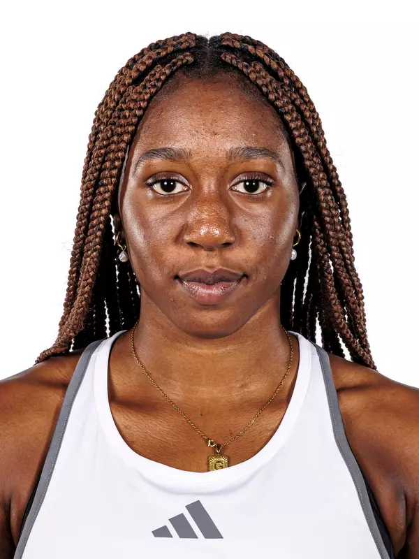 STARKVILLE, MS - August 23, 2024 - Mississippi State Gianna Oboniye during 2024-2025 Women’s Tennis Production Day at the Rula Tennis Pavilion in Starkville, MS. Photo By Mike Mattina
