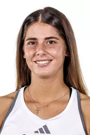 STARKVILLE, MS - August 23, 2024 - Mississippi States Carolina Troiano during 2024-2025 Women’s Tennis Production Day at the Rula Tennis Pavilion in Starkville, MS. Photo By Mike Mattina