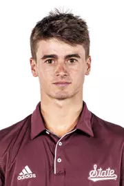 STARKVILLE, MS - August 26, 2024 -Mississippi State's Niccolo Baroni during 2024-2025 Men’s Tennis Production Day at the Rula Tennis Pavilion in Starkville, MS. Photo By Mike Mattina