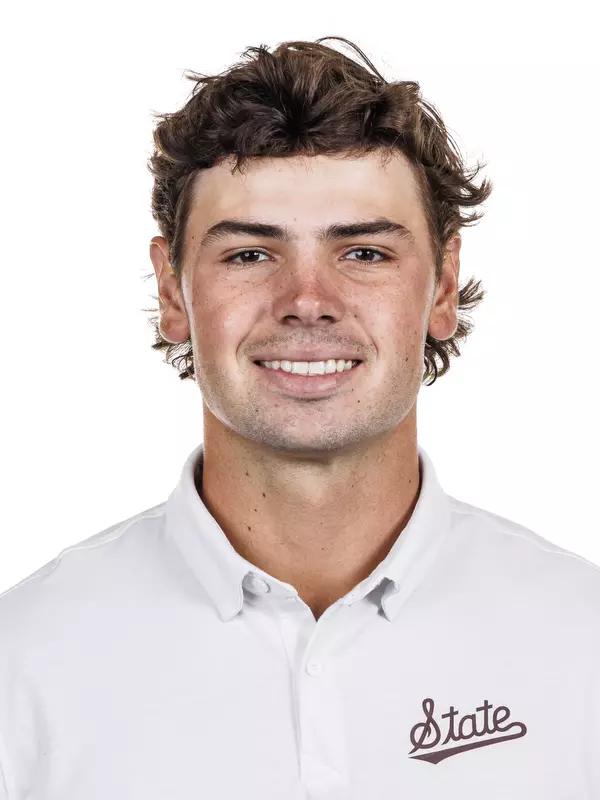 WEST POINT, MS - September 16, 2024 - Mississippi State's David Beard during the 2024-2025 Men’s Golf Production Day at Mossy Oak Golf Club in West Point, MS. Photo By Mike Mattina