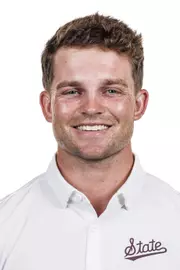 WEST POINT, MS - September 16, 2024 - Mississippi State's Harrison Davis during the 2024-2025 Men’s Golf Production Day at Mossy Oak Golf Club in West Point, MS. Photo By Mike Mattina