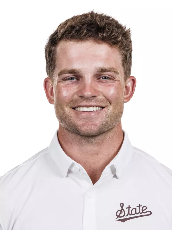 WEST POINT, MS - September 16, 2024 - Mississippi State's Harrison Davis during the 2024-2025 Men’s Golf Production Day at Mossy Oak Golf Club in West Point, MS. Photo By Mike Mattina