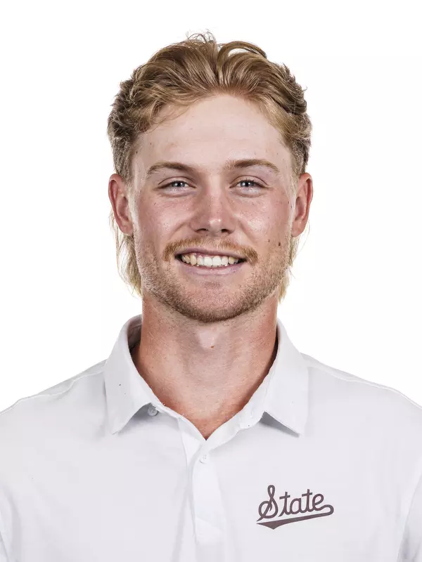 WEST POINT, MS - September 16, 2024 - Mississippi State's Garrett Endicott during the 2024-2025 Men’s Golf Production Day at Mossy Oak Golf Club in West Point, MS. Photo By Mike Mattina