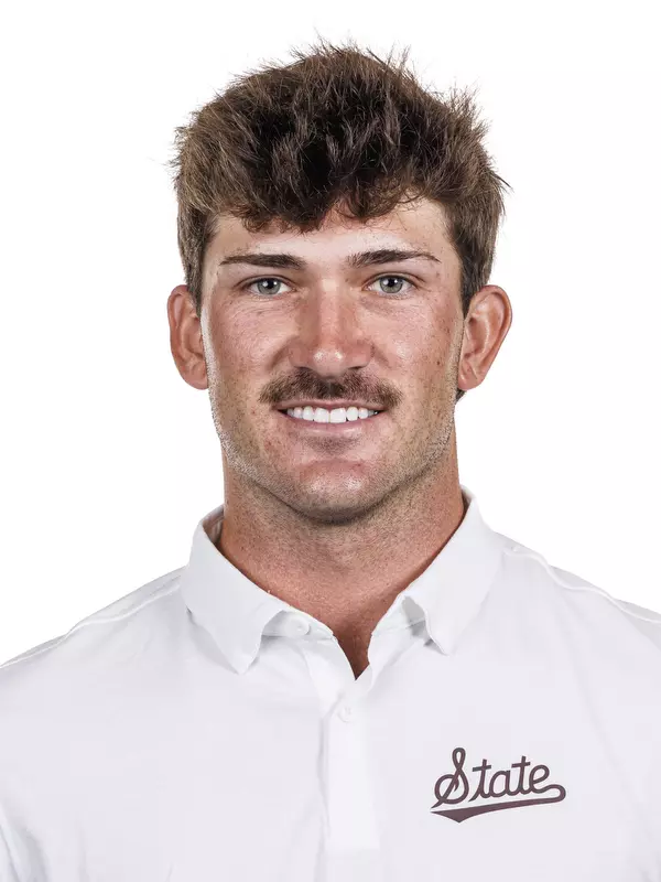 WEST POINT, MS - September 16, 2024 - Mississippi State's Drew Wilson during the 2024-2025 Men’s Golf Production Day at Mossy Oak Golf Club in West Point, MS. Photo By Mike Mattina