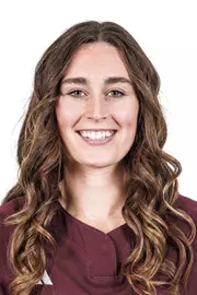 STARKVILLE, MS - January 13, 2025 - Mississippi State Catcher Jessie Blaine (#22) during 2024-2025 Softball Production Day at Nusz Park in Starkville, MS. Photo By Mike Mattina