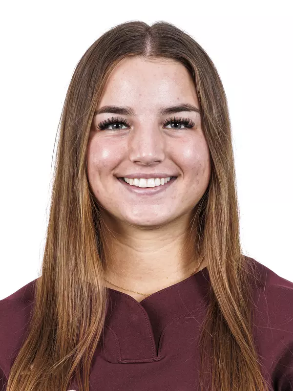 STARKVILLE, MS - January 13, 2025 - Mississippi State Catcher Paige Ernstes (#12) during 2024-2025 Softball Production Day at Nusz Park in Starkville, MS. Photo By Mike Mattina