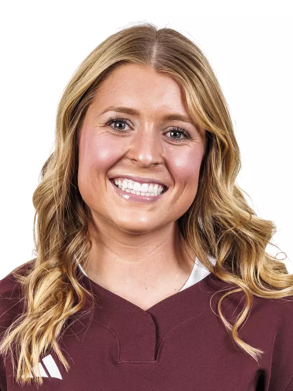 STARKVILLE, MS - January 13, 2025 - Mississippi State Pitcher/Infielder Delainey Everett (#48) during 2024-2025 Softball Production Day at Nusz Park in Starkville, MS. Photo By Mike Mattina
