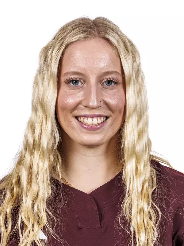 STARKVILLE, MS - January 13, 2025 - Mississippi State Catcher/Outfielder Ella Wesolowski (#74) during 2024-2025 Softball Production Day at Nusz Park in Starkville, MS. Photo By Mike Mattina