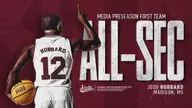 Hubbard Collects Preseason All-SEC First-Team Honors