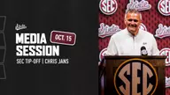 WATCH: Coach Jans Media Session - SEC Tipoff '26