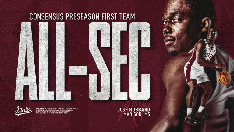Hubbard Captures Consensus Preseason All-SEC First-Team Honors