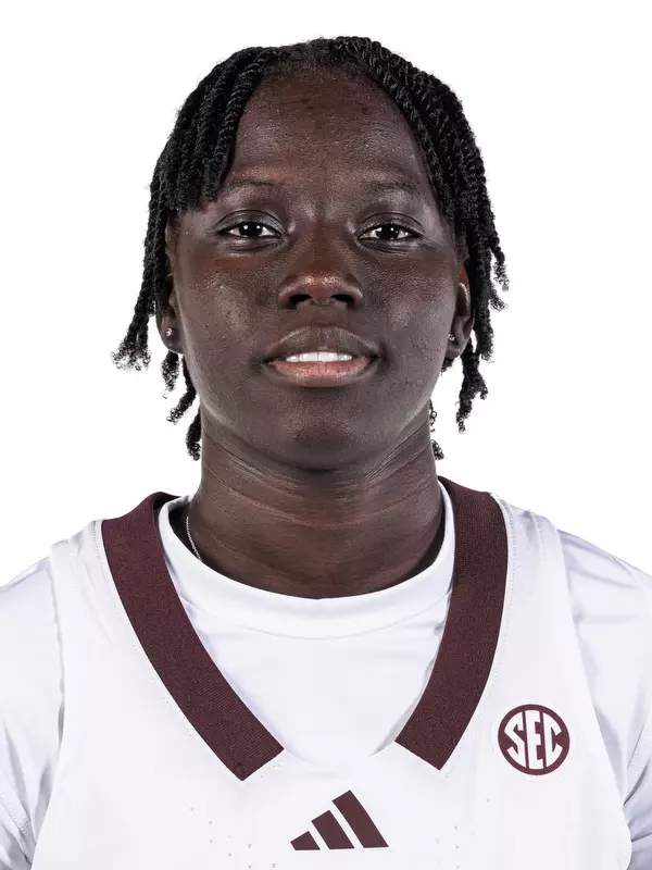 STARKVILLE, MS - October 06, 2025 - Mississippi State Guard Awa Fane (#8) during 2025-2026 Women’s Basketball Production Day at the Holliman Athletic Center at Mississippi State University in Starkville, MS. Photo By Mike Mattina