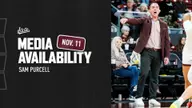 WATCH: Sam Purcell Media Session - 11/11/25