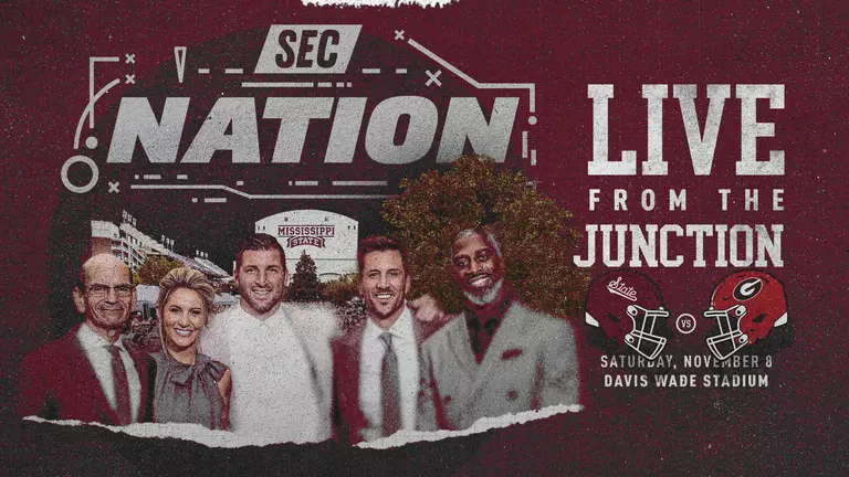 SEC Network’s “SEC Nation” Returns To The Best Small Town In The South For Mississippi State-Georgia Matchup
