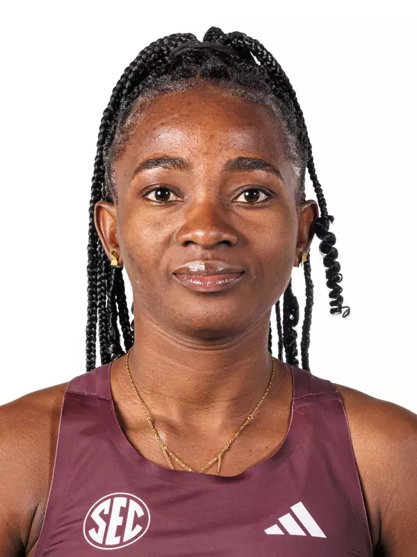 STARKVILLE, MS - October 29, 2025 - Ife Adisa during 2025-2026 Track & Field Production Day at the Holliman Athletic Center at Mississippi State University in Starkville, MS. Photo By Mike Mattina
