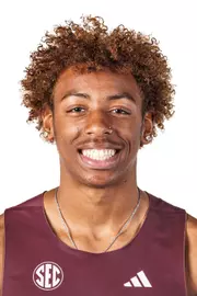 STARKVILLE, MS - October 30, 2025 - Khalil Antoine during 2025-2026 Track & Field Production Day at the Holliman Athletic Center at Mississippi State University in Starkville, MS. Photo By Mike Mattina