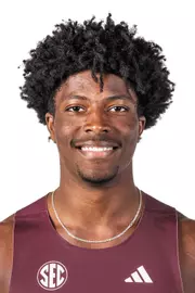 STARKVILLE, MS - October 30, 2025 - Omari Bryant during 2025-2026 Track & Field Production Day at the Holliman Athletic Center at Mississippi State University in Starkville, MS. Photo By Mike Mattina