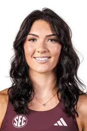 STARKVILLE, MS - October 29, 2025 - Mississippi State Thrower Kaylee Clark during 2025-2026 Track & Field Production Day at the Holliman Athletic Center at Mississippi State University in Starkville, MS. Photo By Mike Mattina