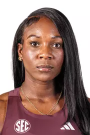 STARKVILLE, MS - October 30, 2025 - Mississippi State Sprinter Rickayla Fagan during 2025-2026 Track & Field Production Day at the Holliman Athletic Center at Mississippi State University in Starkville, MS. Photo By Mike Mattina