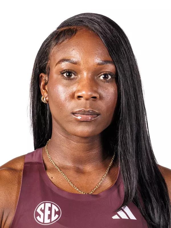 STARKVILLE, MS - October 30, 2025 - Mississippi State Sprinter Rickayla Fagan during 2025-2026 Track & Field Production Day at the Holliman Athletic Center at Mississippi State University in Starkville, MS. Photo By Mike Mattina