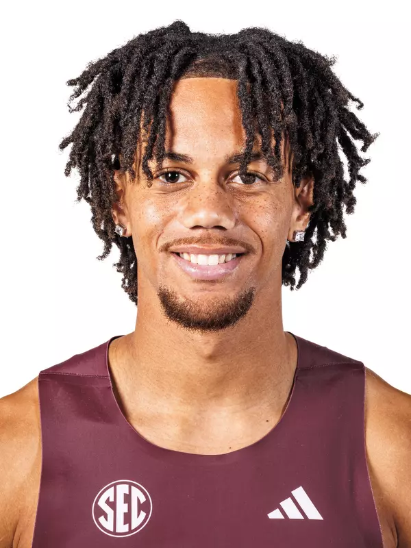 STARKVILLE, MS - October 30, 2025 - Mississippi State Sprinter Cyrus Jacobs Jr. during 2025-2026 Track & Field Production Day at the Holliman Athletic Center at Mississippi State University in Starkville, MS. Photo By Mike Mattina