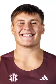 STARKVILLE, MS - October 29, 2025 - Thomas Mattlock during 2025-2026 Track & Field Production Day at the Holliman Athletic Center at Mississippi State University in Starkville, MS. Photo By Mike Mattina