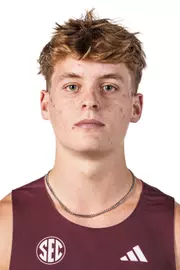 STARKVILLE, MS - October 29, 2025 - Mississippi State Middle Distance Runner Ben Murray during 2025-2026 Track & Field Production Day at the Holliman Athletic Center at Mississippi State University in Starkville, MS. Photo By Mike Mattina