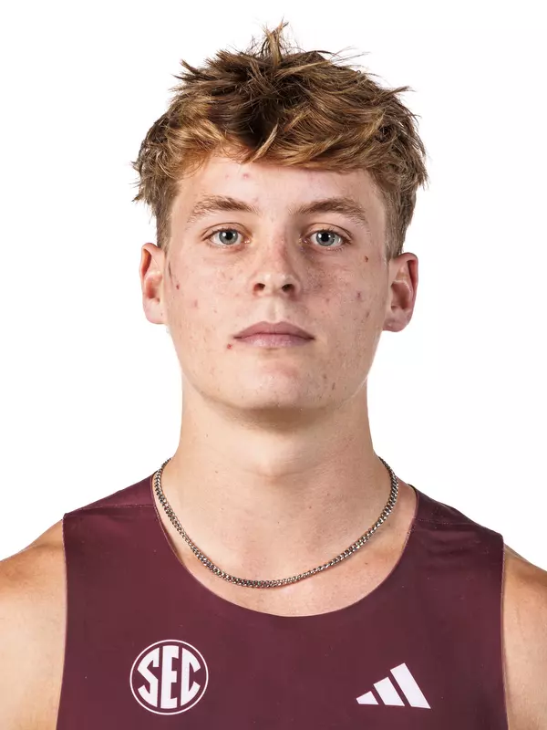 STARKVILLE, MS - October 29, 2025 - Mississippi State Middle Distance Runner Ben Murray during 2025-2026 Track & Field Production Day at the Holliman Athletic Center at Mississippi State University in Starkville, MS. Photo By Mike Mattina