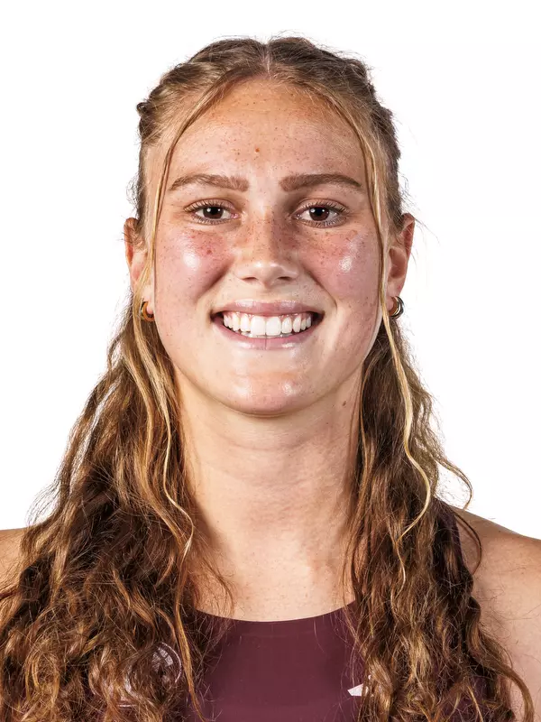 STARKVILLE, MS - October 30, 2025 -Mississippi State Hurdler Anje Nel Mississippi State Sprinter Marquise Washington during 2025-2026 Track & Field Production Day at the Holliman Athletic Center at Mississippi State University in Starkville, MS. Photo By Mike Mattina