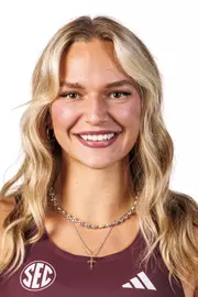 STARKVILLE, MS - October 30, 2025 - Ally Pornov during 2025-2026 Track & Field Production Day at the Holliman Athletic Center at Mississippi State University in Starkville, MS. Photo By Mike Mattina