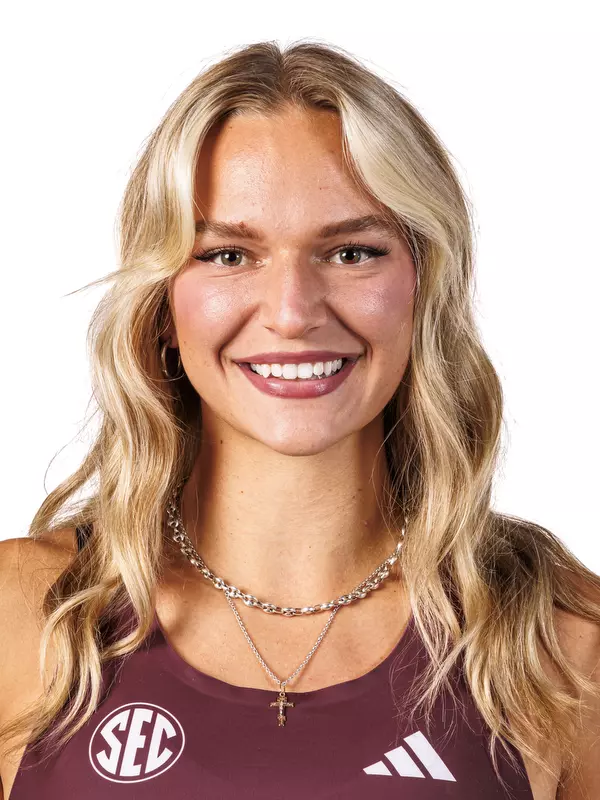 STARKVILLE, MS - October 30, 2025 - Ally Pornov during 2025-2026 Track & Field Production Day at the Holliman Athletic Center at Mississippi State University in Starkville, MS. Photo By Mike Mattina