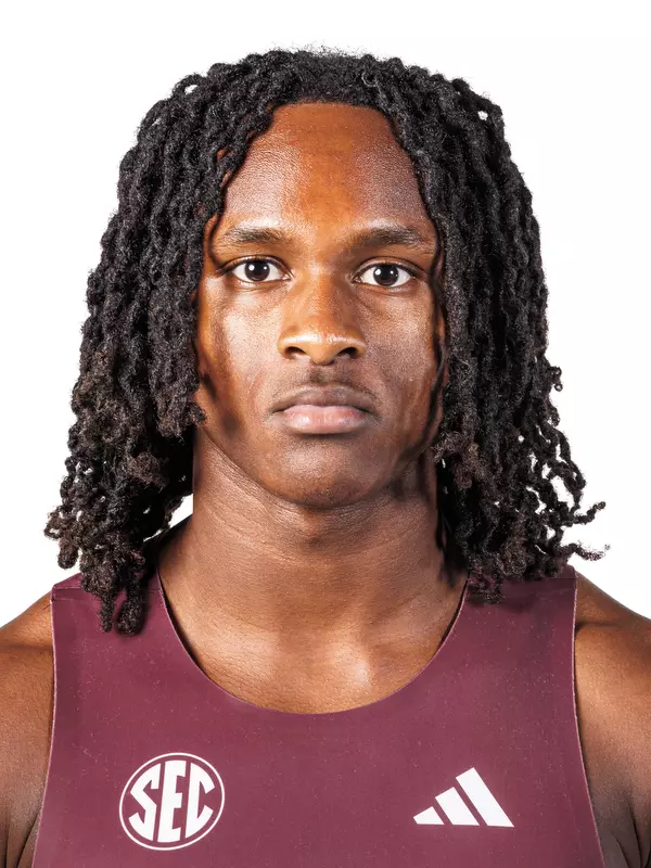 STARKVILLE, MS - October 30, 2025 - Gabe Scott during 2025-2026 Track & Field Production Day at the Holliman Athletic Center at Mississippi State University in Starkville, MS. Photo By Mike Mattina
