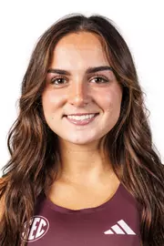 STARKVILLE, MS - October 29, 2025 - Mississippi State’s Krista Silletti during 2025-2026 Track & Field Production Day at the Holliman Athletic Center at Mississippi State University in Starkville, MS. Photo By Mike Mattina