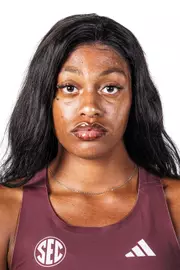 STARKVILLE, MS - October 30, 2025 - Dalia Simpson during 2025-2026 Track & Field Production Day at the Holliman Athletic Center at Mississippi State University in Starkville, MS. Photo By Mike Mattina