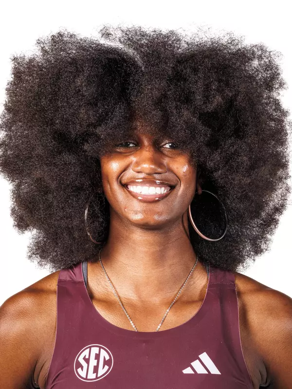 STARKVILLE, MS - October 30, 2025 - India Thorpe during 2025-2026 Track & Field Production Day at the Holliman Athletic Center at Mississippi State University in Starkville, MS. Photo By Mike Mattina