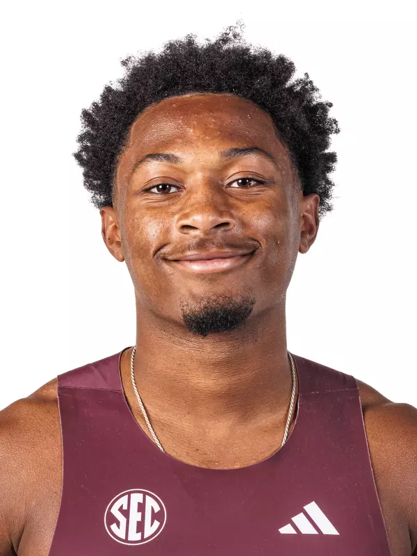 STARKVILLE, MS - October 30, 2025 - Mississippi State Sprinter Marquise Washington during 2025-2026 Track & Field Production Day at the Holliman Athletic Center at Mississippi State University in Starkville, MS. Photo By Mike Mattina