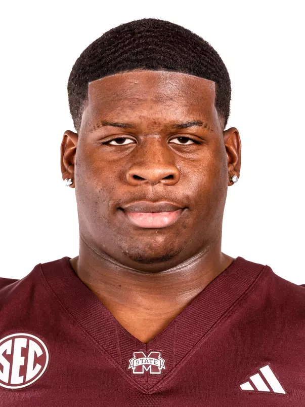 STARKVILLE, MS - January 12, 2025 - headshot taken at the Holliman Athletic Center at Mississippi State University in Starkville, MS. Photo By Mike Mattina