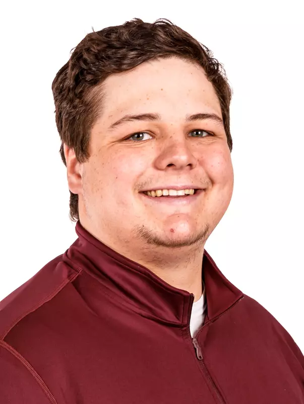 STARKVILLE, MS - January 12, 2025 - headshot taken at the Holliman Athletic Center at Mississippi State University in Starkville, MS. Photo By Mike Mattina