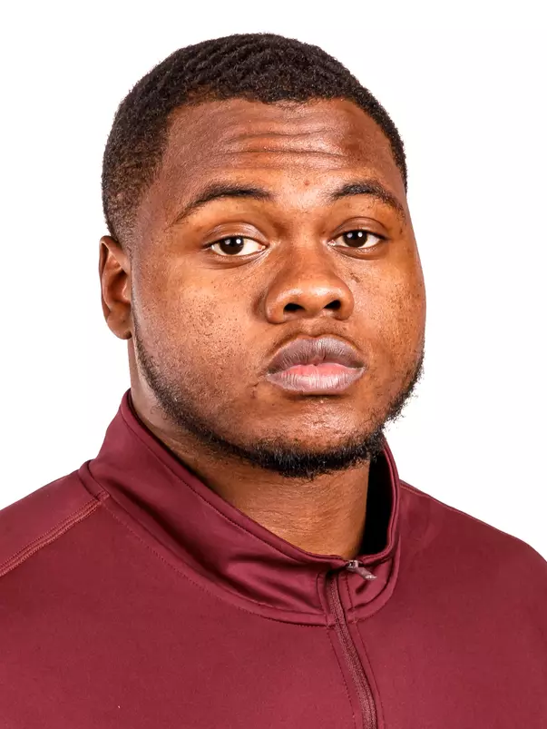 STARKVILLE, MS - January 12, 2025 - headshot taken at the Holliman Athletic Center at Mississippi State University in Starkville, MS. Photo By Mike Mattina