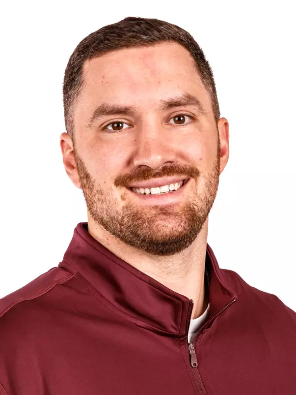 STARKVILLE, MS - January 12, 2025 - headshot taken at the Holliman Athletic Center at Mississippi State University in Starkville, MS. Photo By Mike Mattina