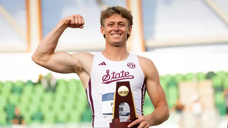 Peyton Bair Takes Home The 2025 NCAA Decathlon Title