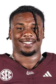 STARKVILLE, MS - July 23, 2025 - Mississippi State Defensive Lineman Jaray Bledsoe (#92) during 2025-2026 Football Production Day at the Holliman Athletic Center at Mississippi State University in Starkville, MS. Photo By Mike Mattina