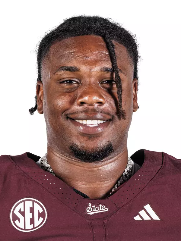 STARKVILLE, MS - July 23, 2025 - Mississippi State Defensive Lineman Jaray Bledsoe (#92) during 2025-2026 Football Production Day at the Holliman Athletic Center at Mississippi State University in Starkville, MS. Photo By Mike Mattina