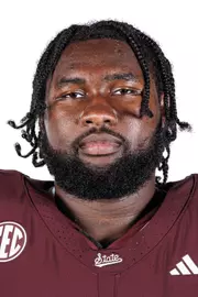 STARKVILLE, MS - July 21, 2025 - Mississippi State Offensive Lineman Jaekwon Bouldin (#73) during 2025-2026 Football Production Day at the Holliman Athletic Center at Mississippi State University in Starkville, MS. Photo By Mike Mattina