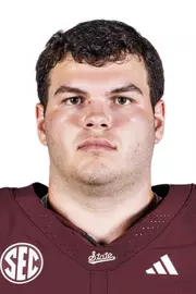STARKVILLE, MS - July 23, 2025 - Mississippi State Offensive Lineman Spencer Dowland (#65) during 2025-2026 Football Production Day at the Holliman Athletic Center at Mississippi State University in Starkville, MS. Photo By Mike Mattina