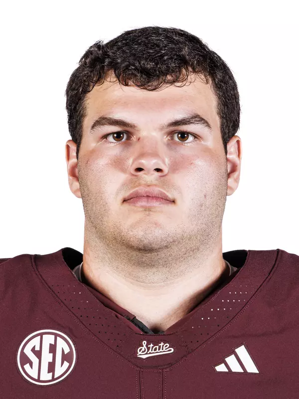 STARKVILLE, MS - July 23, 2025 - Mississippi State Offensive Lineman Spencer Dowland (#65) during 2025-2026 Football Production Day at the Holliman Athletic Center at Mississippi State University in Starkville, MS. Photo By Mike Mattina
