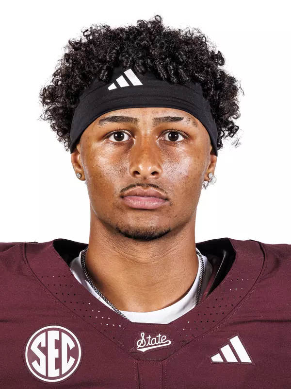 STARKVILLE, MS - July 23, 2025 - Mississippi State Wide Receiver Gracen Harris (#14) during 2025-2026 Football Production Day at the Holliman Athletic Center at Mississippi State University in Starkville, MS. Photo By Mike Mattina